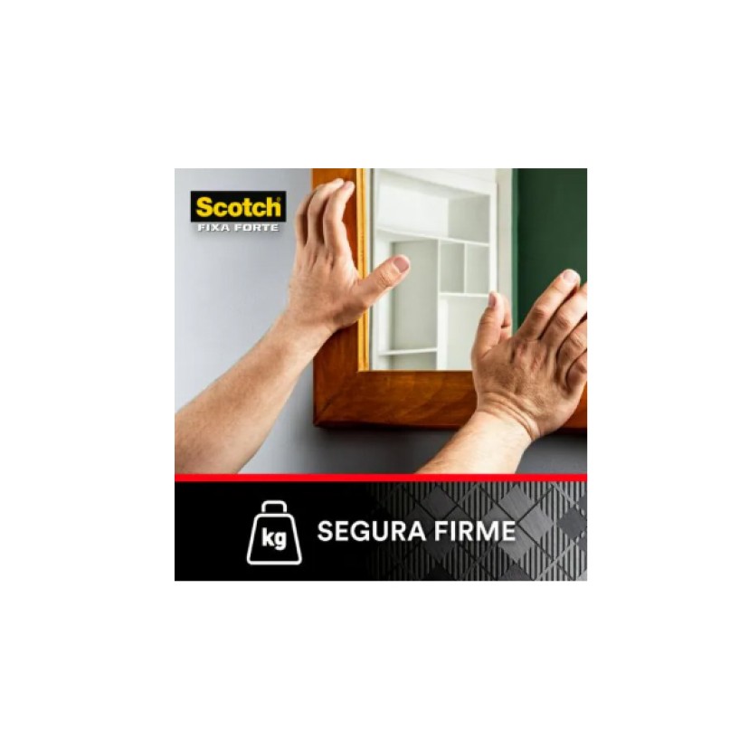 Fita Dupla Face 3M Scotch Fixação Extrema 24mm X 2m