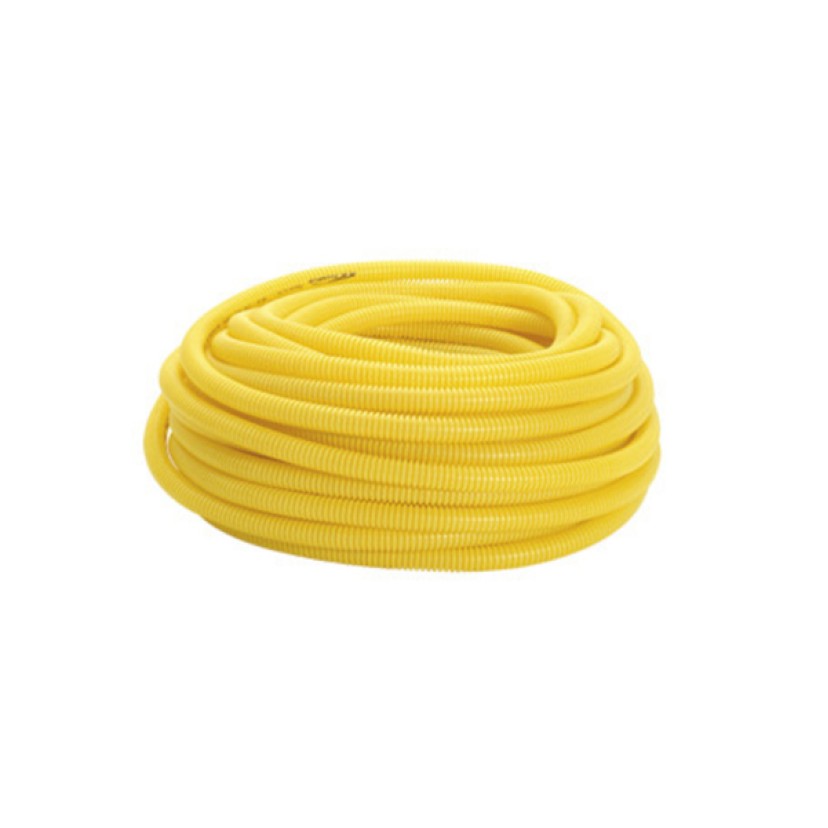 Eletroduto Corrugado 1 Pol Amarelo 25M Amanco 