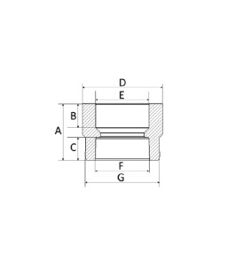 Bucha de Redução 32x20mm PPR Amanco