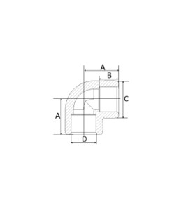 Joelho 110mm 90° PPR Amanco