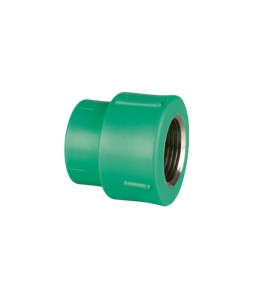 Conector Fêmea/Fêmea 63mm2” PPR Amanco