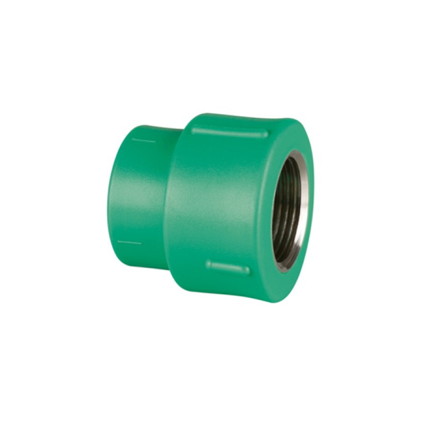 Conector Fêmea/Fêmea 63mm2” PPR Amanco