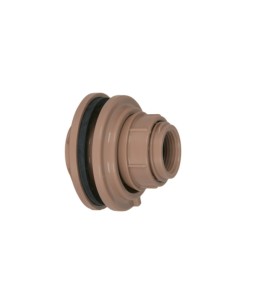 Adaptador Flange c/anel 60mm 2" Marrom Soldável Amanco