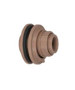 Adaptador Flange c/anel 85mm 3" Marrom Soldável Amanco