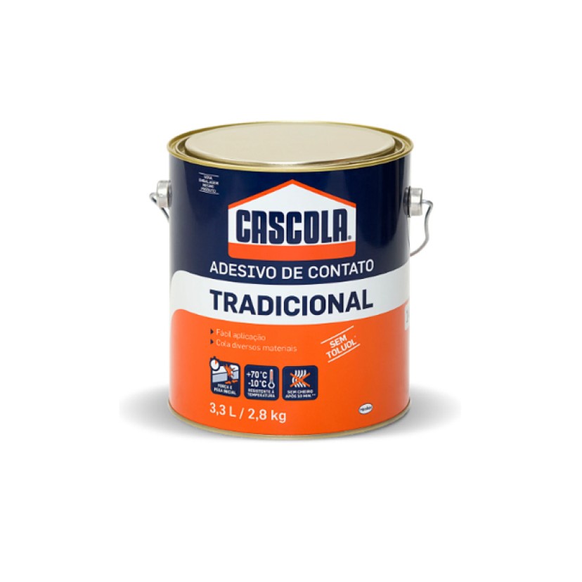 Adesivo de Contato Tradicional s/Toluol 2800g Cascola