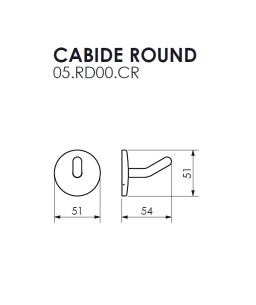 Cabide Round Crismoe 05.RD00.CR