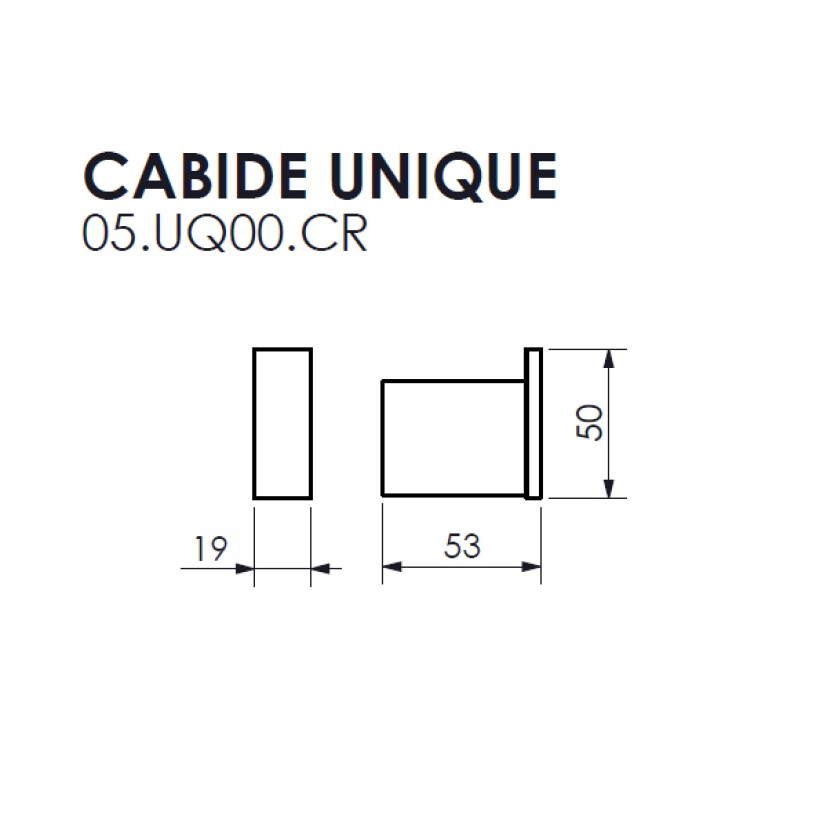 Cabide Unique Crismoe 05.UQ00.CR