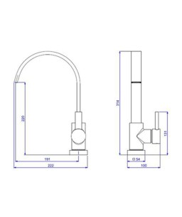 Misturador Monocomando Cozinha Polo Deca 2270.C33