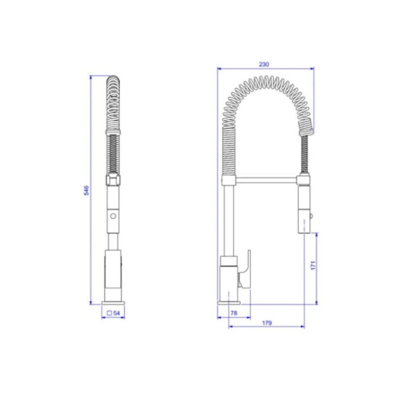 Misturador Monocomando Cozinha Unic Gourmet Deca 2282.C