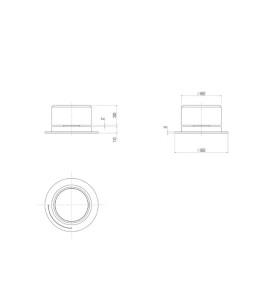 Acionamento Monocomando Mesa Redonda Deca You Black Matte 4990.BL104.MT