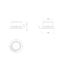 Acionamento Monocomando Mesa redonda deca you dynamic peach 4990.CL104.MT