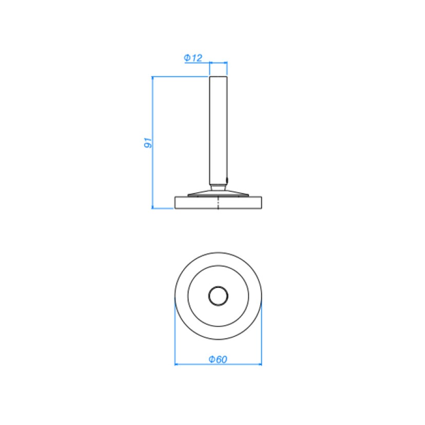 Acionamento Monocomando Mesa Cozinha Joystick Deca You Black Matte 4992.BL99.MT.03