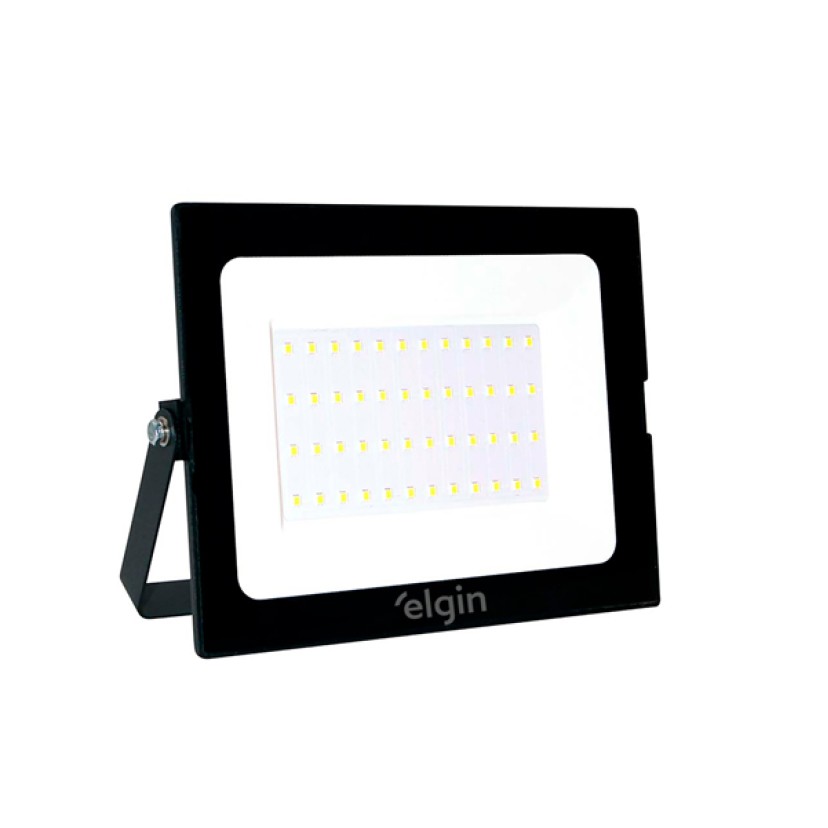 Refletor IP65 LED 100W Bivolt Luz Branca Elgin