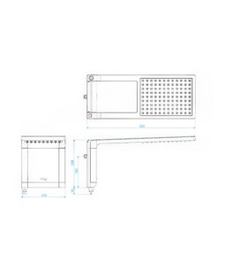 Chuveiro Elétrico Acqua Storm Eletrônico Branco/Cromado 220V/7800W Lorenzetti