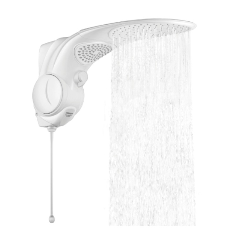 Chuveiro Elétrico Duo Shower Eletrônico Branco 220V/7500W Lorenzetti