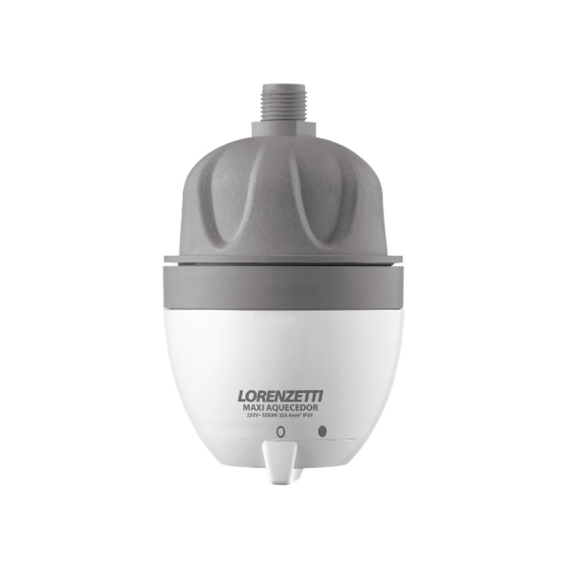 Maxi Aquecedor Ultra Branco/Cinza 220V 5500W Lorenzetti