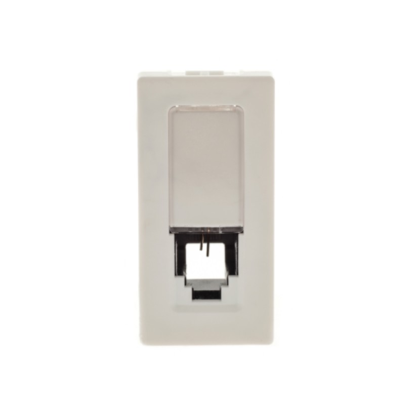 Módulo de Tomada Telefone RJ11 Branco Plus+ Pial Legrand