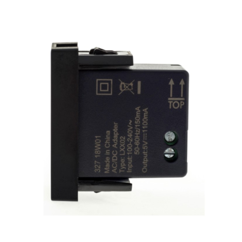 Módulo de Tomada 1xUSB Preto Plus+ Pial Legrand