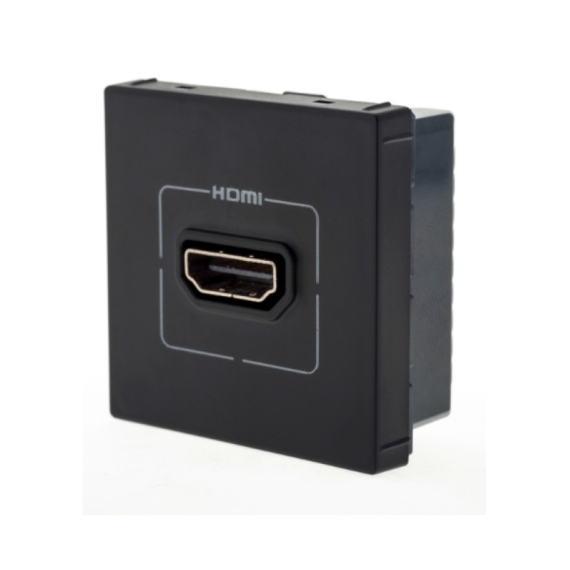 Módulo Tomada HDMI Preto Plus+ Pial Legrand