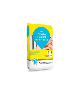 Argamassa Nivela Rápido Cinza 20kg Quartzolit