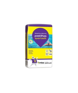 Argamassa Pastilhas Branca 20kg Quartzolit