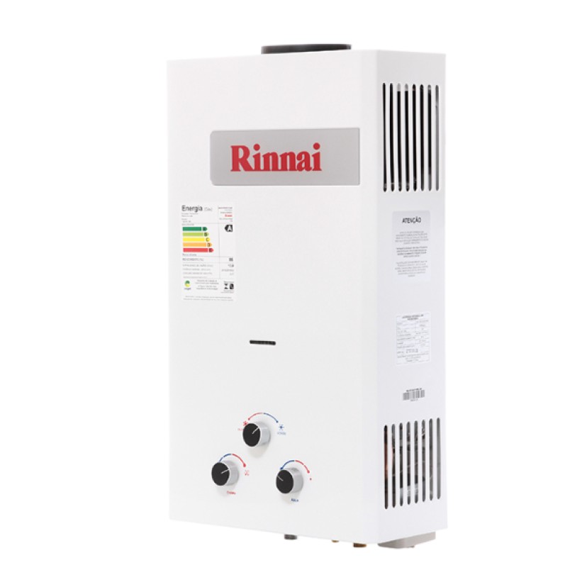 Aquecedor M15 a Gás Rinnai 15 Litros REUE-M150CFHB GN