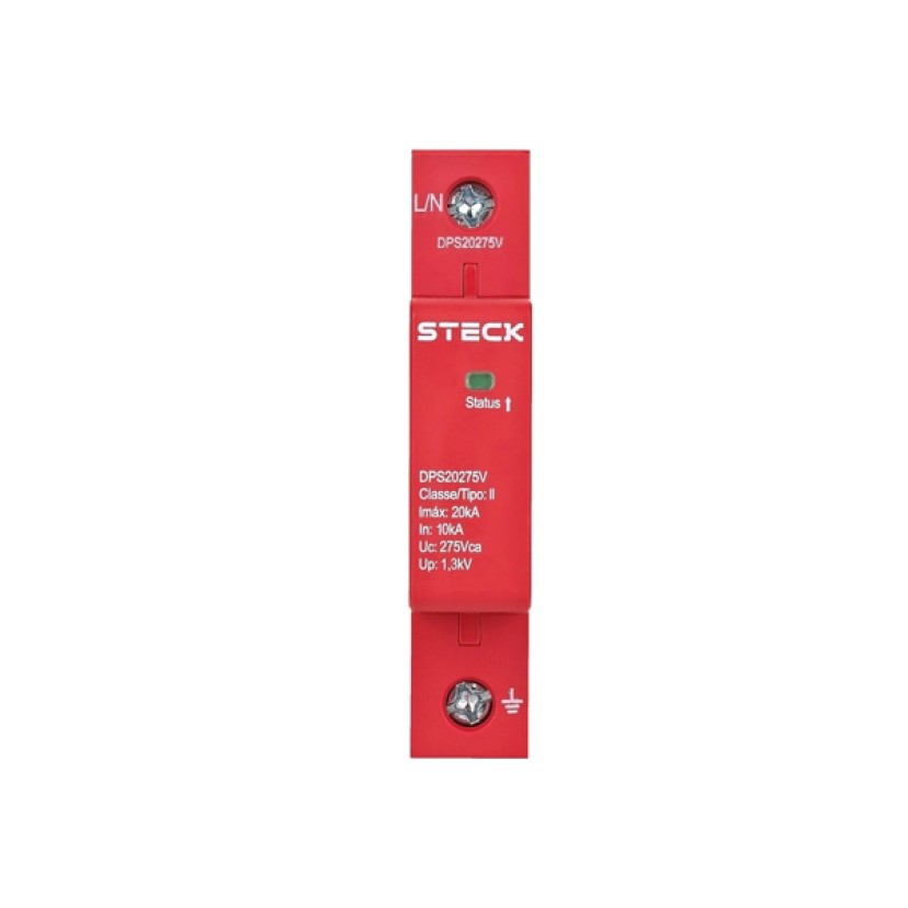 Protetor de Surto 20kA 275VCA Steck