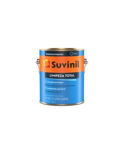 Tinta Acrílica Fosco Suave Limpeza Total Branco 3,6 litros Suvinil