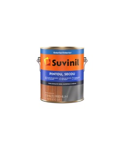 Tinta Esmalte Pintou, Secou Branco Brilhante 3,6 litros Suvinil