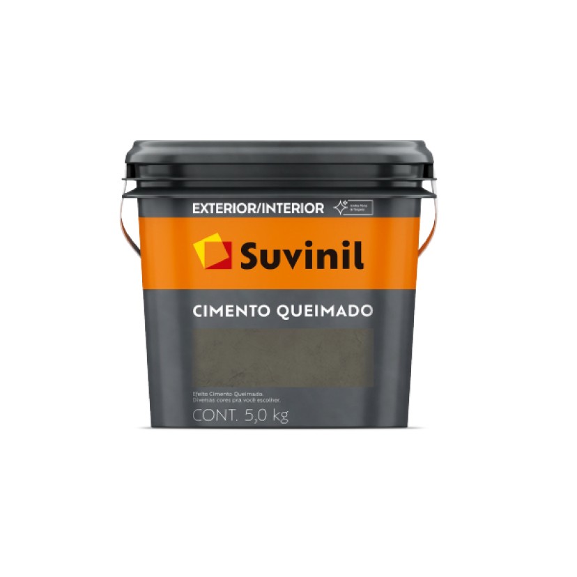 Tinta Cimento Queimado Pedra Rosada 5 Kgs Suvinil 