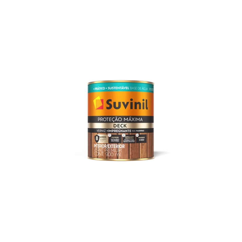 Verniz Premium Proteção Máxima Deck Brilhante 900ml Suvinil