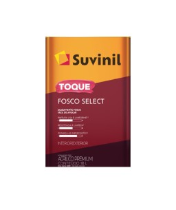 Tinta Acrílica Toque Fosco Select Branco 18 Litros Suvinil