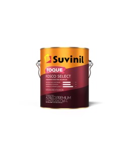 Tinta Acrílica Toque Fosco Select Branco 3,6 Litros Suvinil