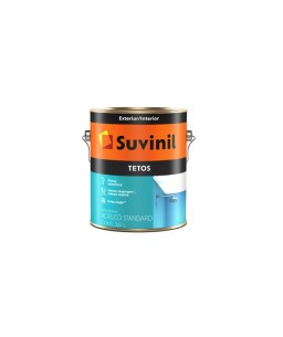 Tinta Acrílica Standard Fosco Tetos Branca 3,6 litros Suvinil