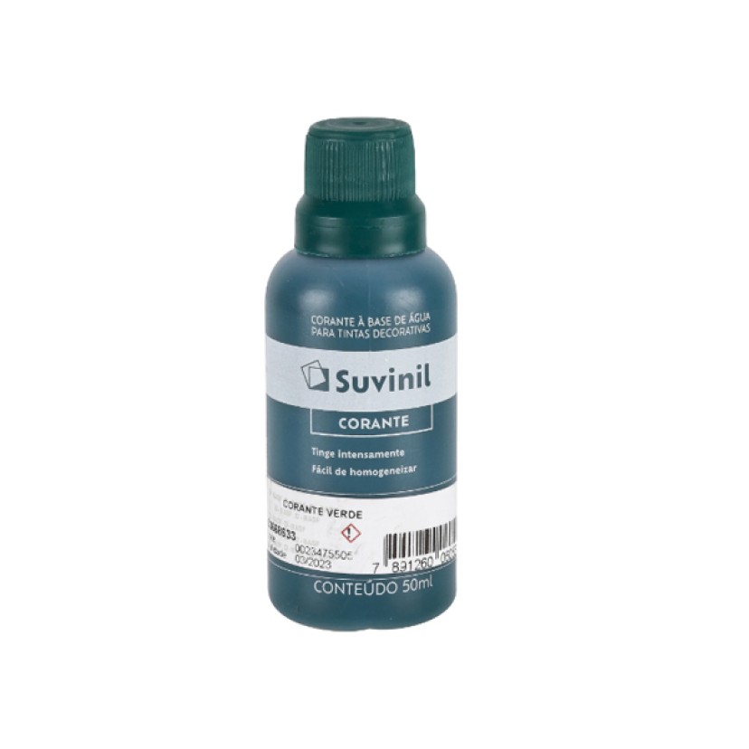 Corante Líquido Verde 50ml Suvinil