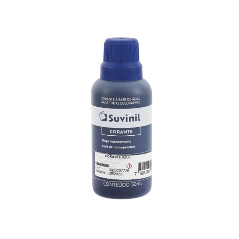 Corante Líquido Azul 50ml Suvinil