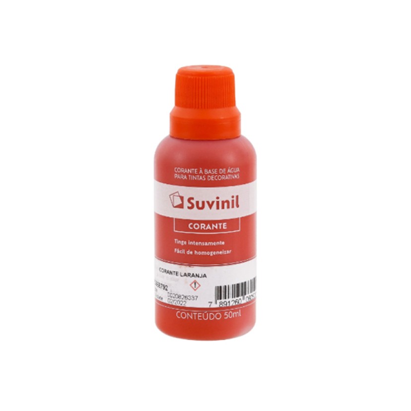 Corante Líquido Laranja 50ml Suvinil