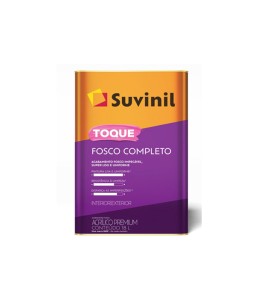 Tinta Acrílica Toque Fosco Completo Branco Neve 18 Litros Suvinil