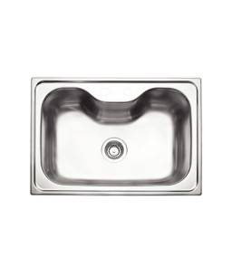 Cuba de Inox Cozinha Morgana com Acessorios 69x49 cm Tramontina Acetinada 93806/112