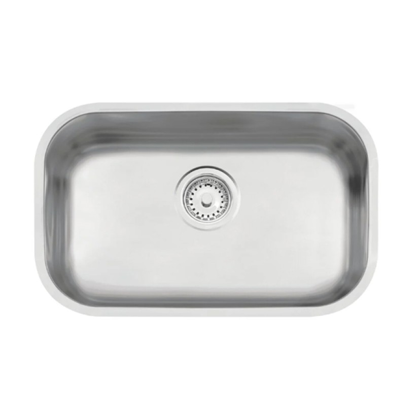 Cuba Embutir Lavínia 47 BL em Aço Inox Acetinado 47x30 cm 94022107