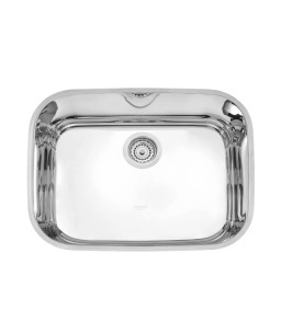 Cuba Embutir Lavínia 48 BL em Aço Inox Alto Brilho 48x34 cm 94027202