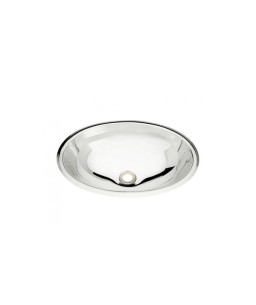 Cuba de Embutir Oval em Inox Alto Brilho 36cmx26cm Tramontina 94113207