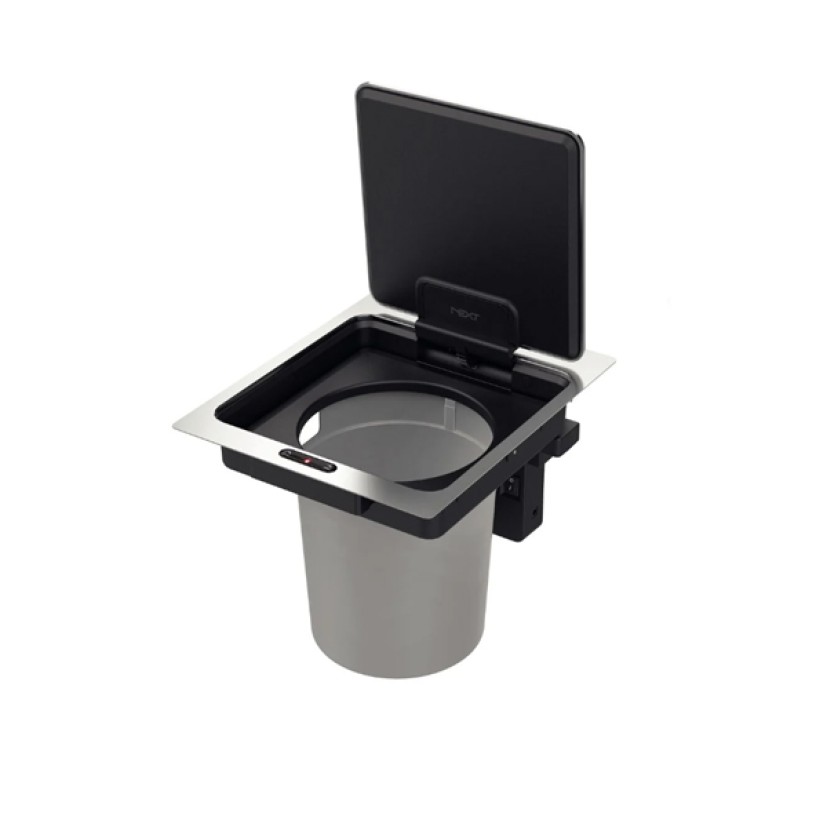 Lixeira de Embutir Next com Sensor em Aço Inox com Balde Plástico Tramontina 5L 94518305