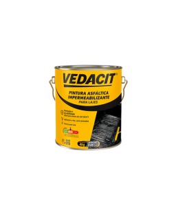 Impermeabilizante Pintura Asfáltica 4 kg Vedacit