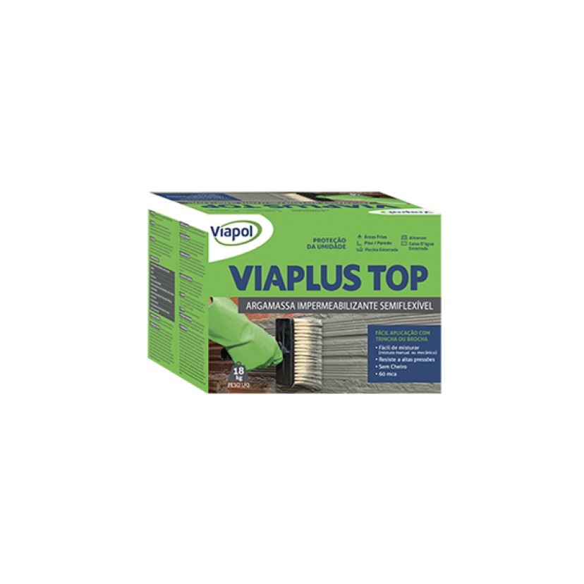 Revestimento Flexível Viaplus TOP 18Kg Viapol