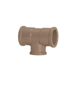 Tê Redução PVC Soldável 40mm x 32mm para Água Fria 11824