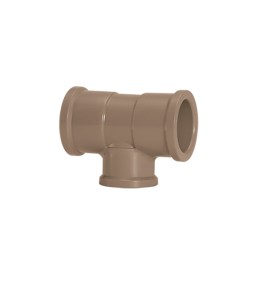 Tê Redução PVC Soldável 50mm x 25mm para Água Fria 11825