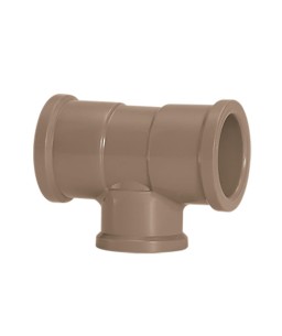 Tê Redução PVC Soldável 50mm x 20mm para Água Fria 17848