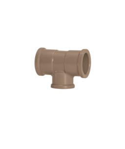 Tê Redução PVC Soldável 75mm x 50mm para Água Fria 17850