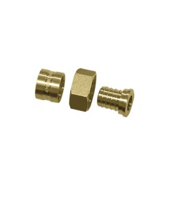 Conector Móvel Fêmea Metálico Dn 16 X 3/4 Água Quente PEX 18260